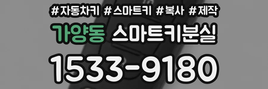 가양동 스마트키분실