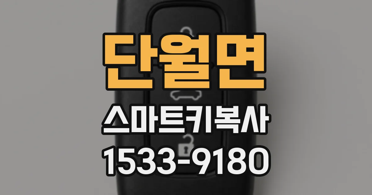 단월면 스마트키복사