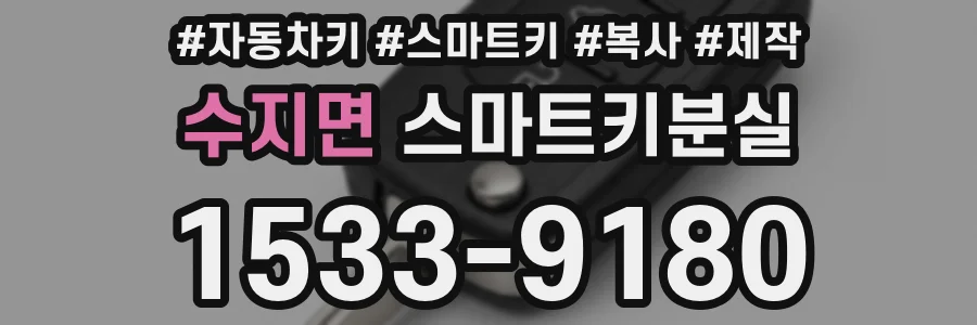 수지면 스마트키분실