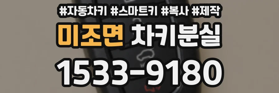 미조면 차키분실