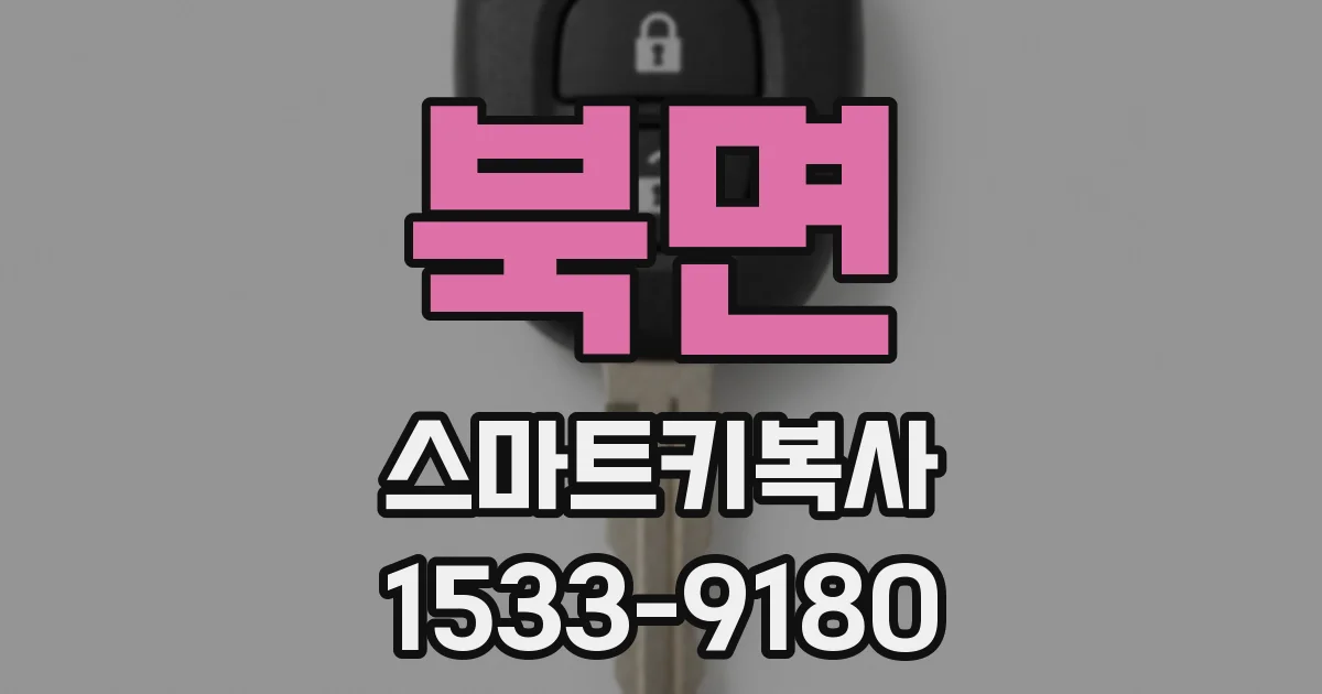 북면 스마트키복사