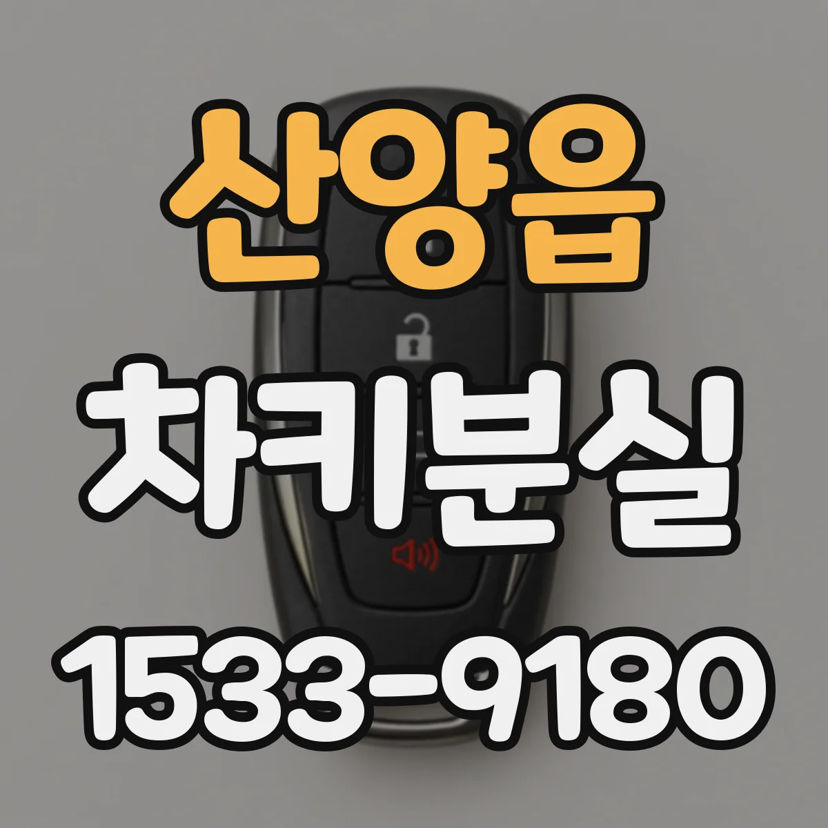 산양읍 차키분실