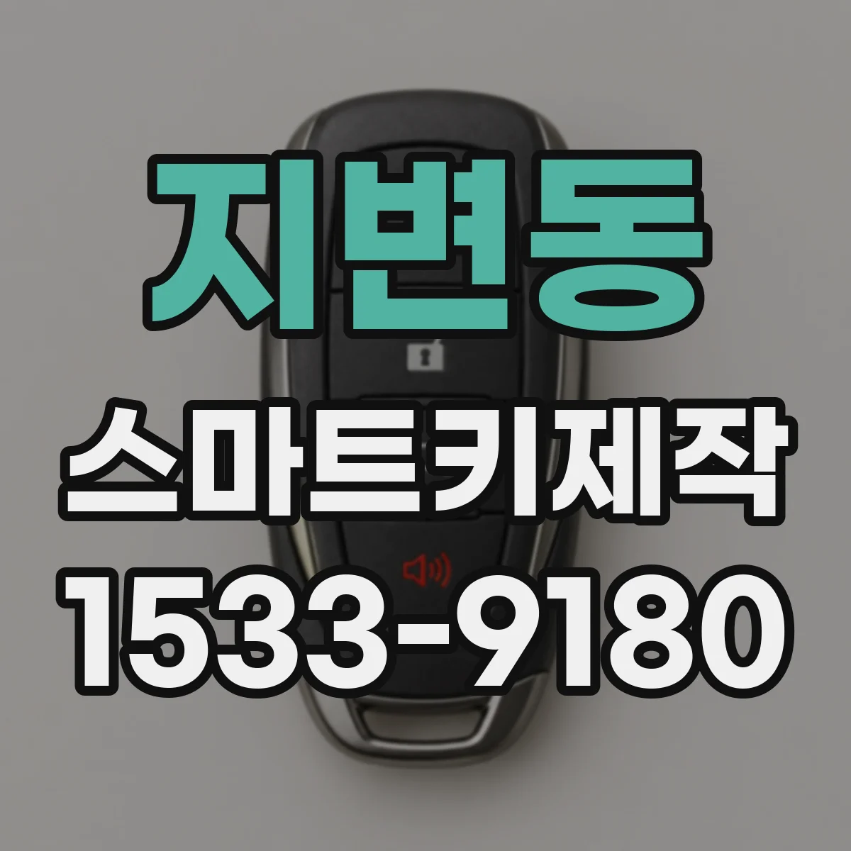 지변동 스마트키제작