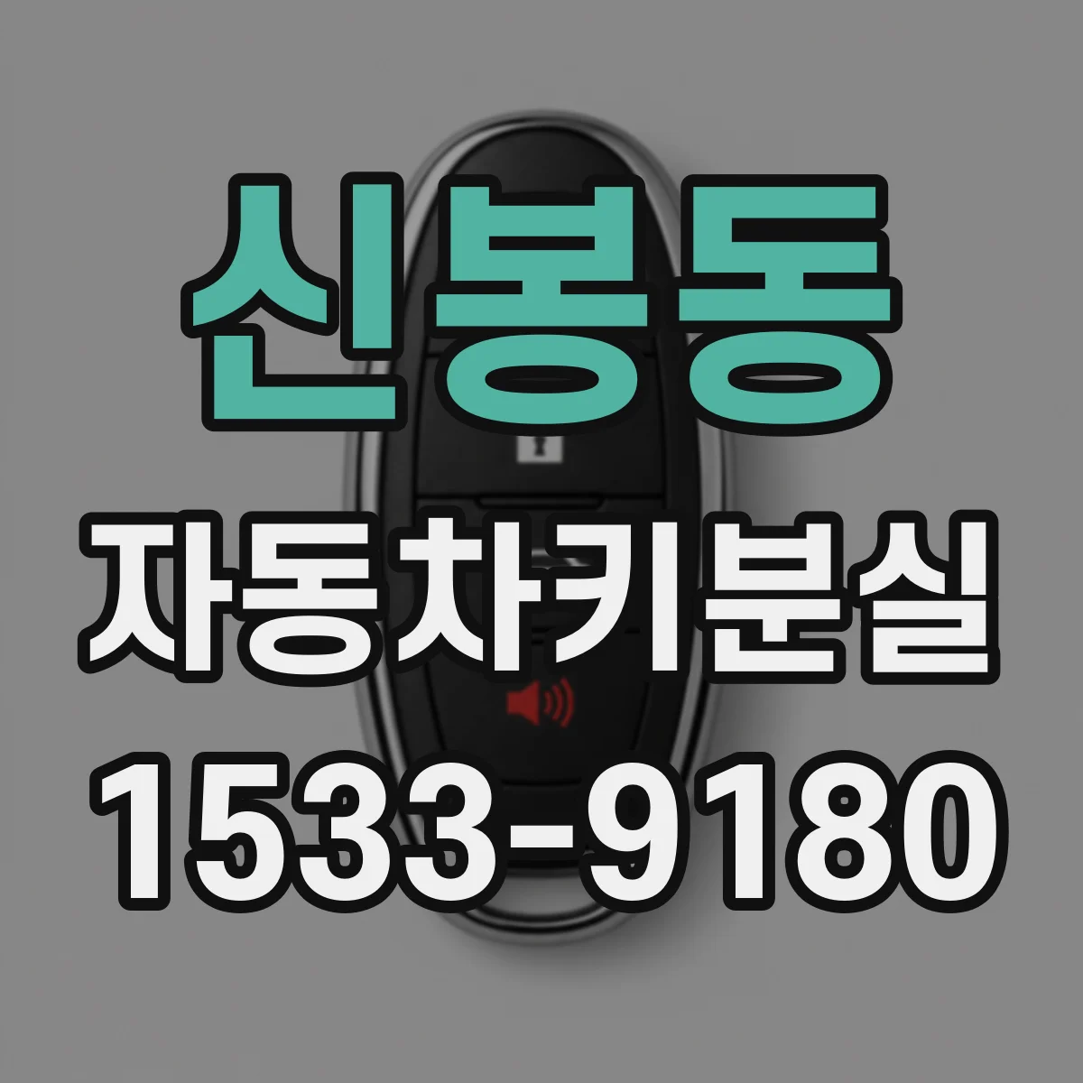 신봉동 자동차키분실