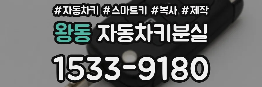 왕동 자동차키분실