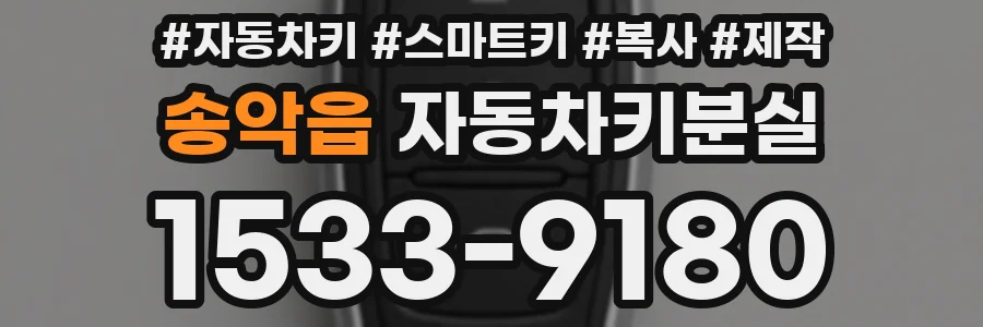 송악읍 자동차키분실