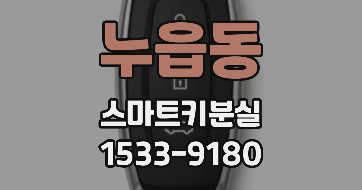 누읍동 스마트키분실