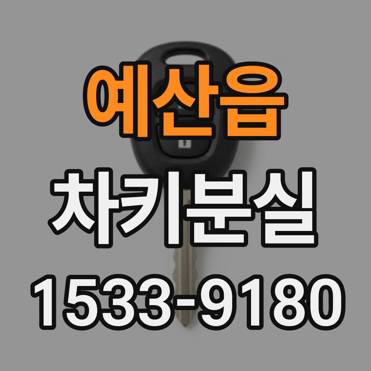 예산읍 차키분실