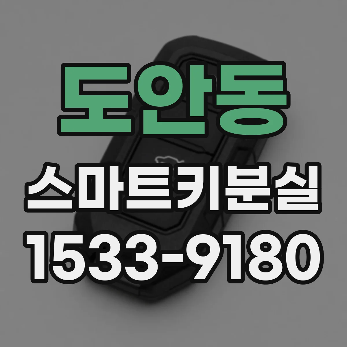 도안동 스마트키분실