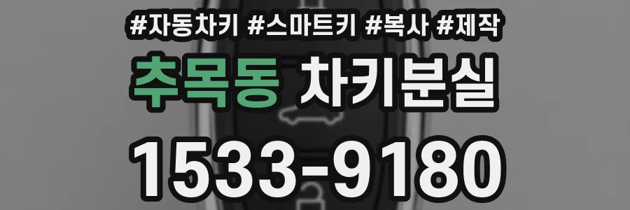 추목동 차키분실
