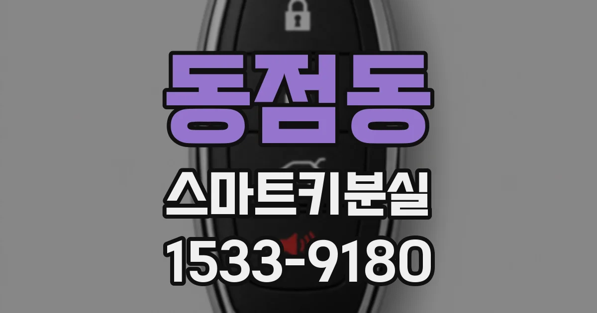 동점동 스마트키분실