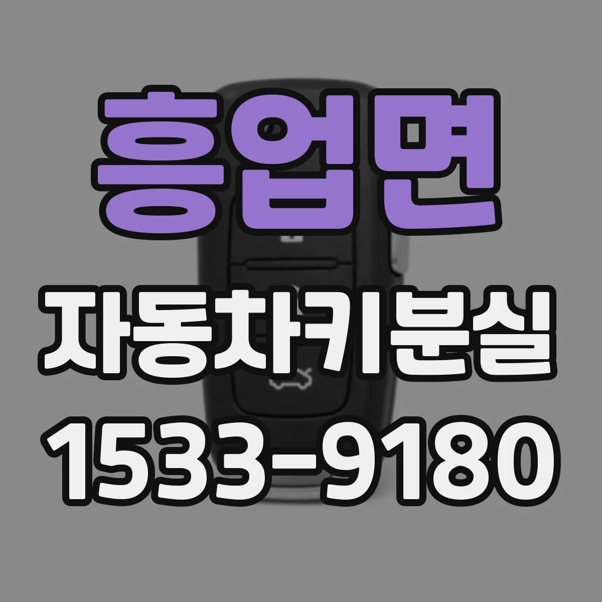 흥업면 자동차키분실