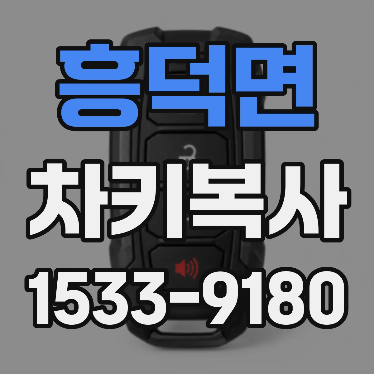 흥덕면 차키복사