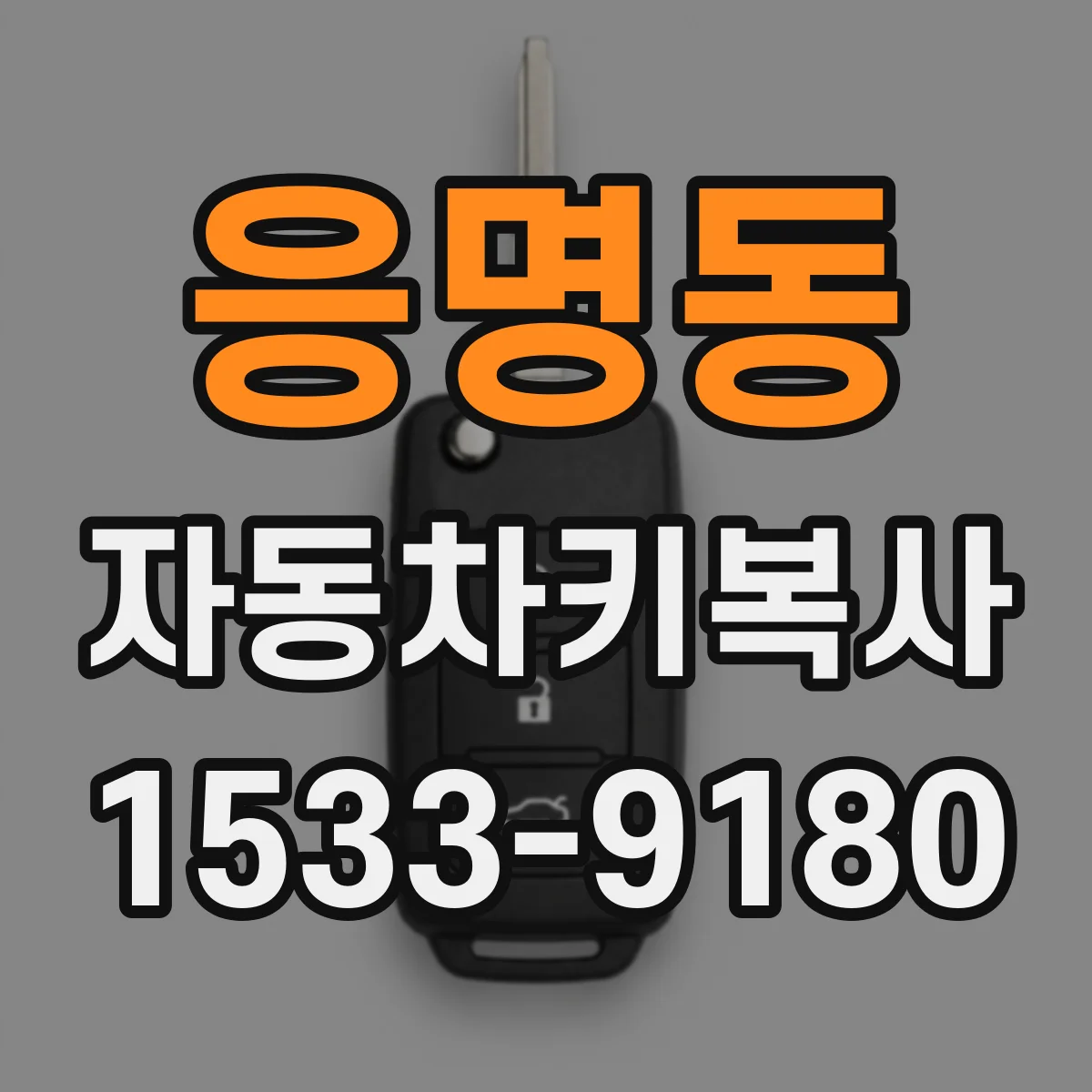 응명동 자동차키복사