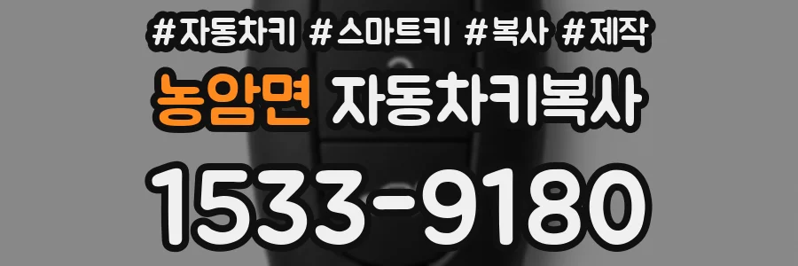 농암면 자동차키복사