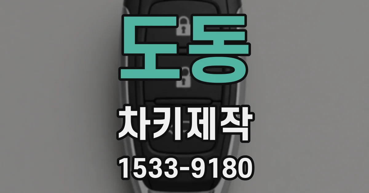 도동 차키제작