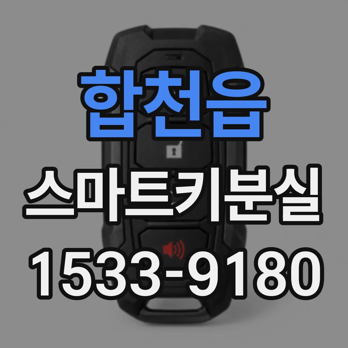 합천읍 스마트키분실