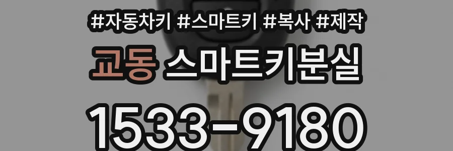 교동 스마트키분실