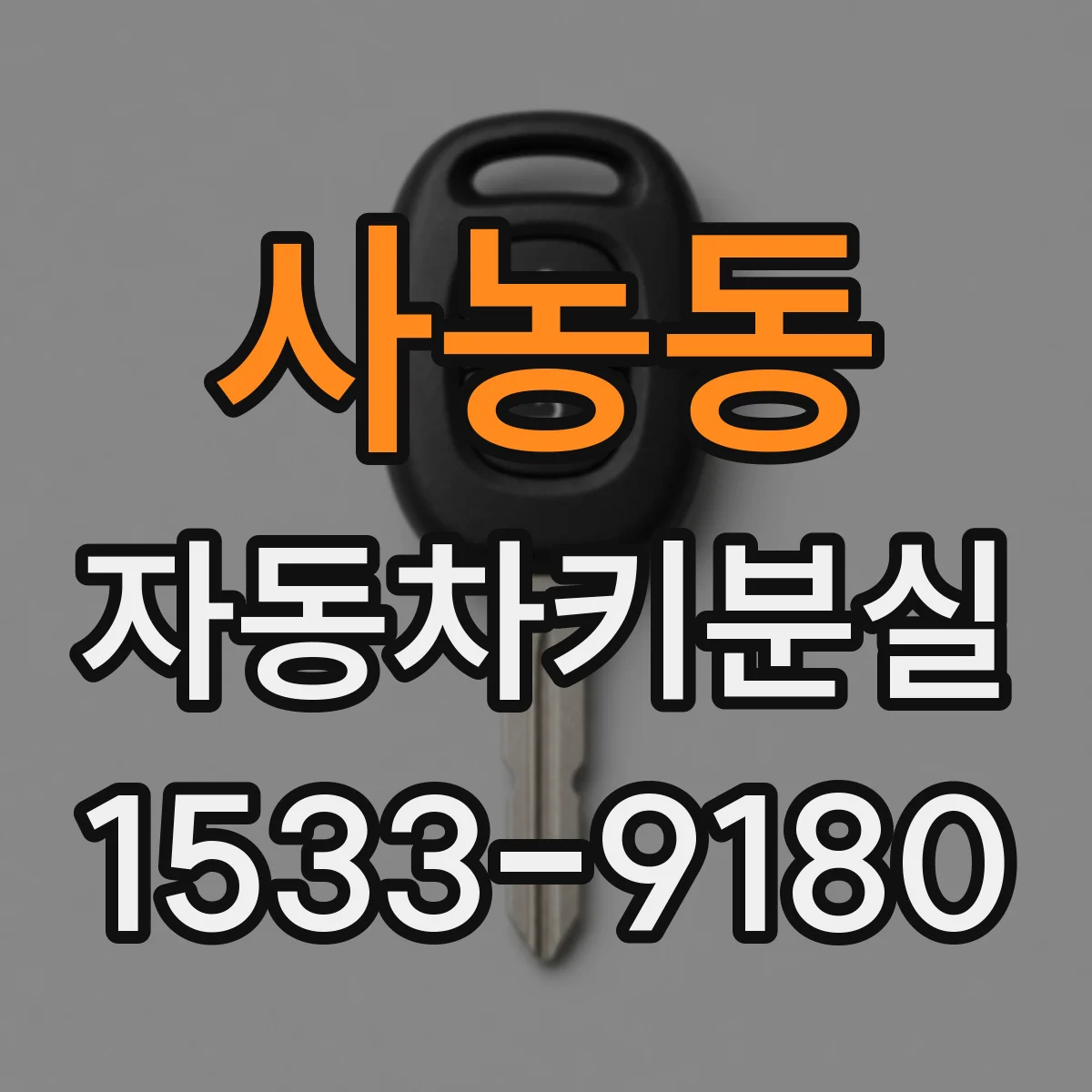 사농동 자동차키분실