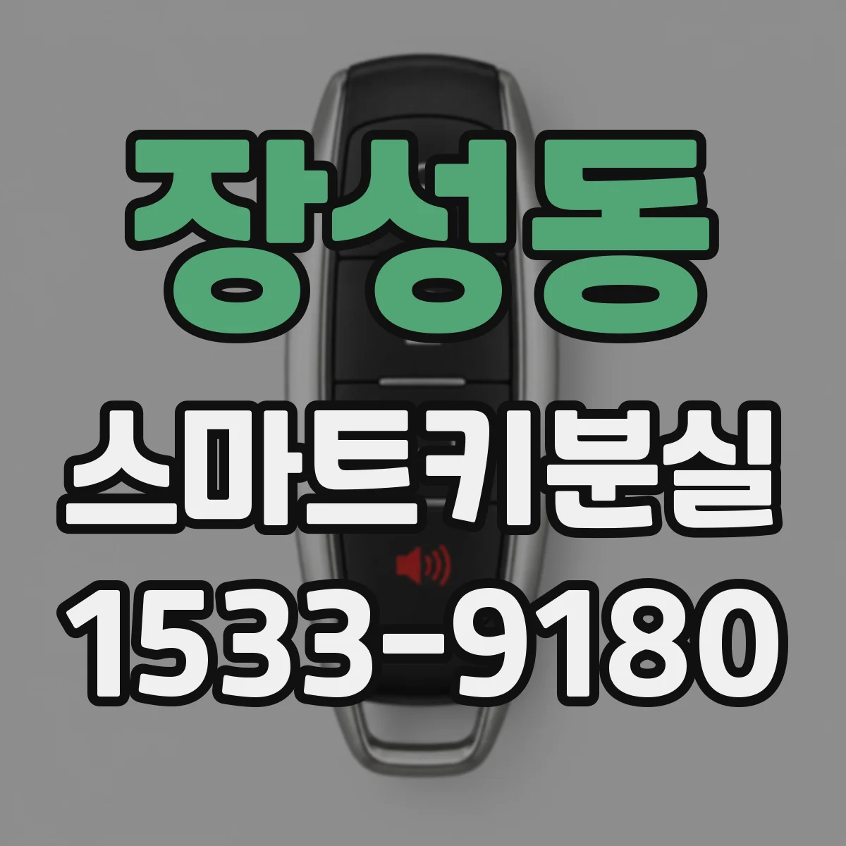 장성동 스마트키분실