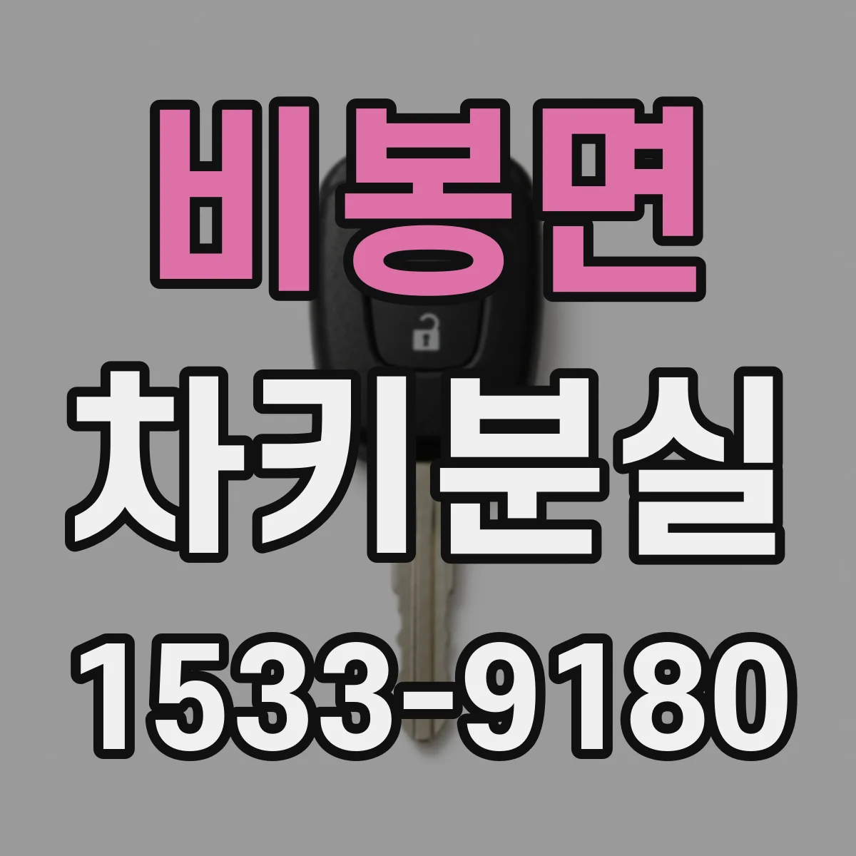 비봉면 차키분실