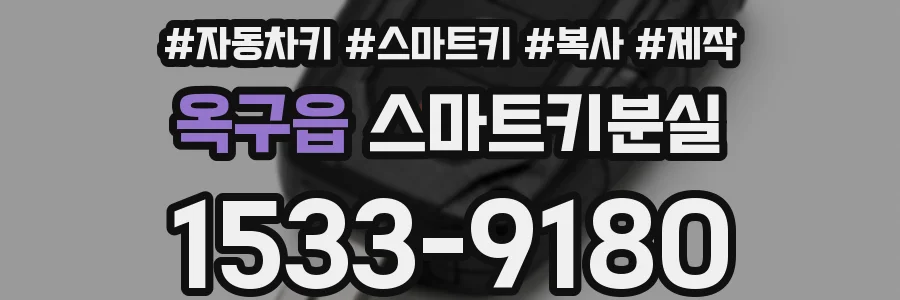 옥구읍 스마트키분실
