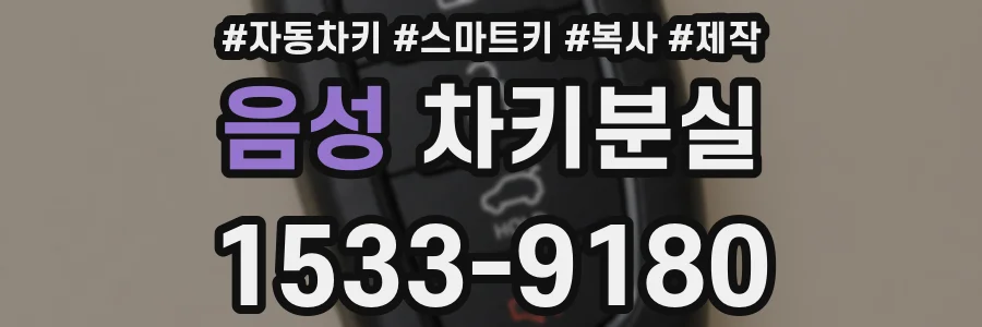 음성 차키분실