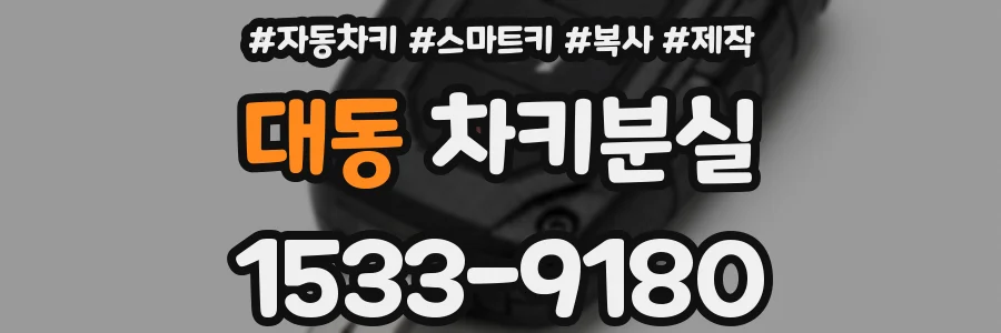 대동 차키분실