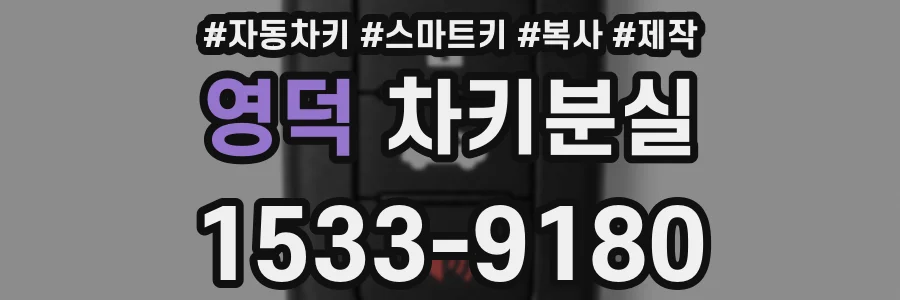 영덕 차키분실