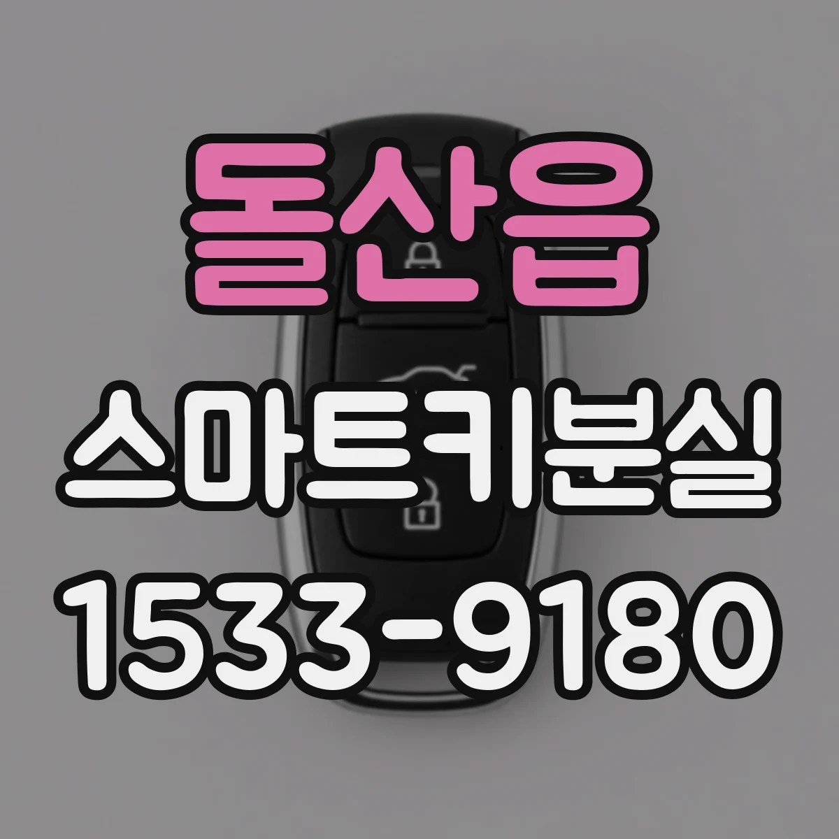 돌산읍 스마트키분실