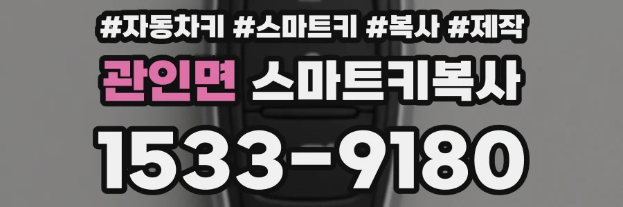 관인면 스마트키복사