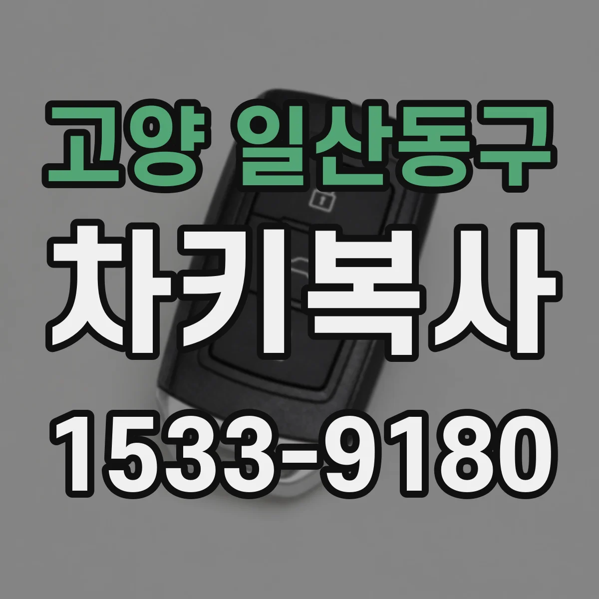 고양 일산동구 차키복사