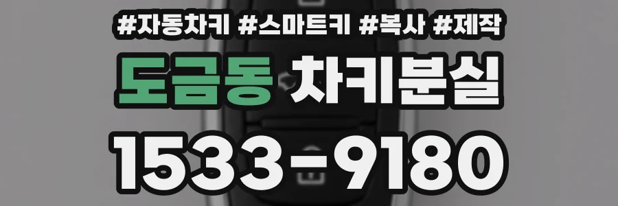 도금동 차키분실