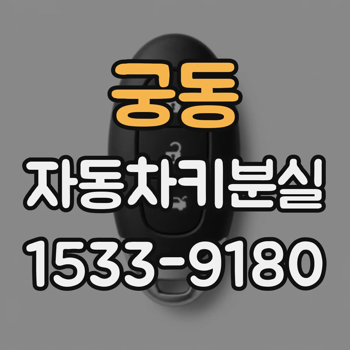 궁동 자동차키분실