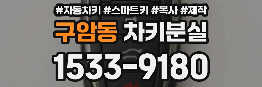 구암동 차키분실