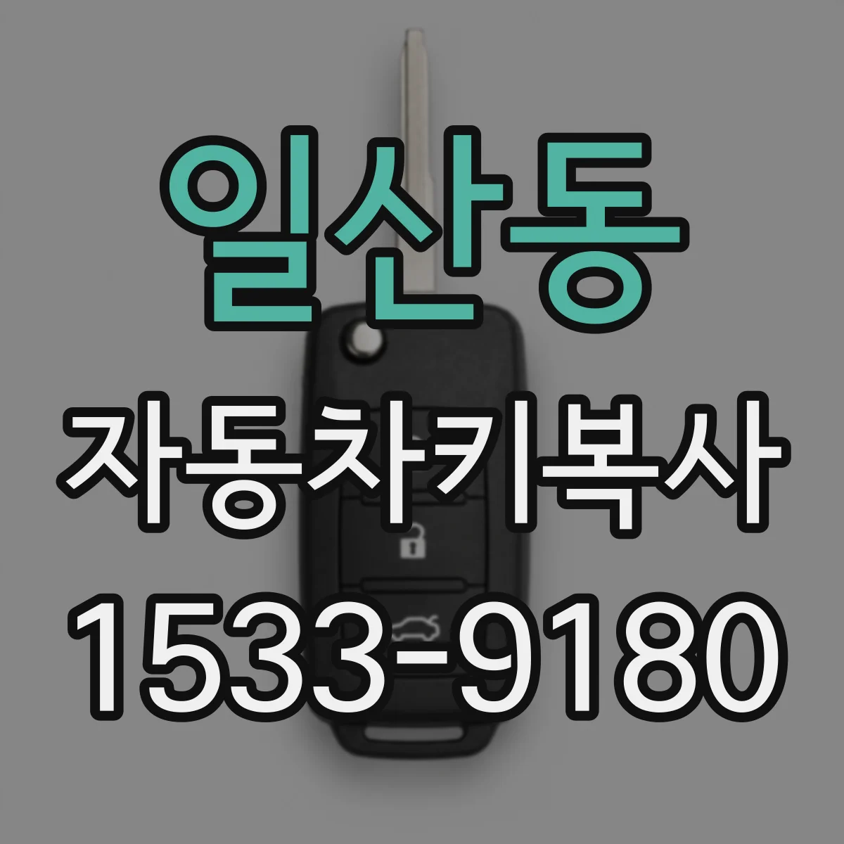 일산동 자동차키복사