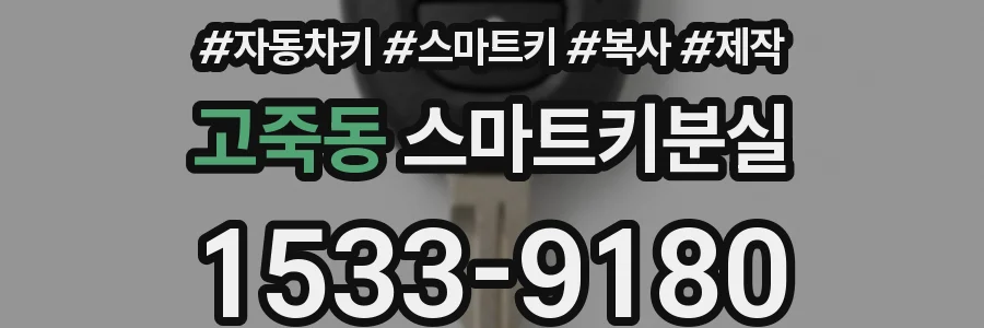 고죽동 스마트키분실