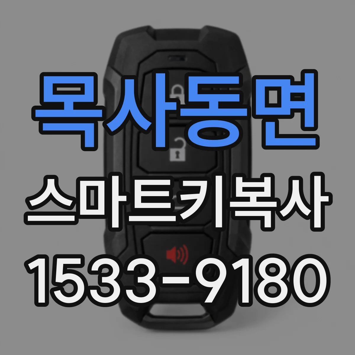 목사동면 스마트키복사