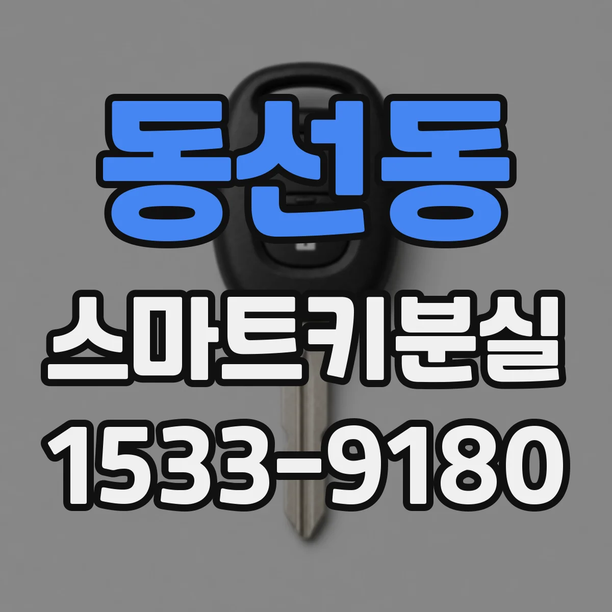 동선동 스마트키분실