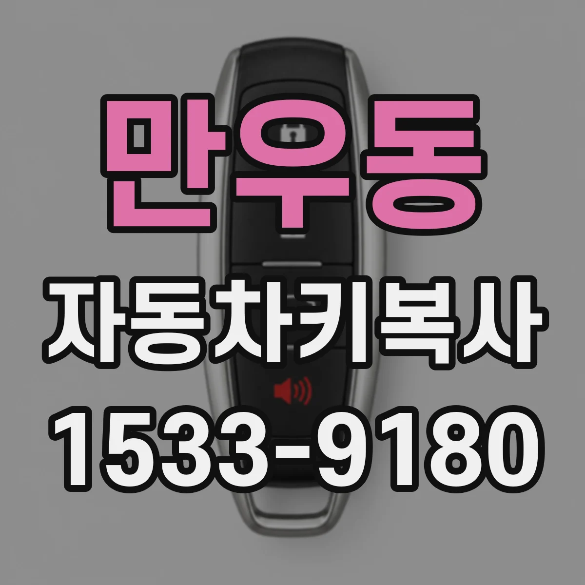 만우동 자동차키복사