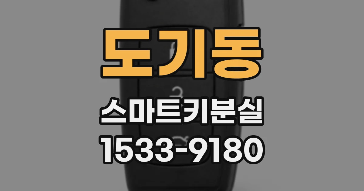 도기동 스마트키분실