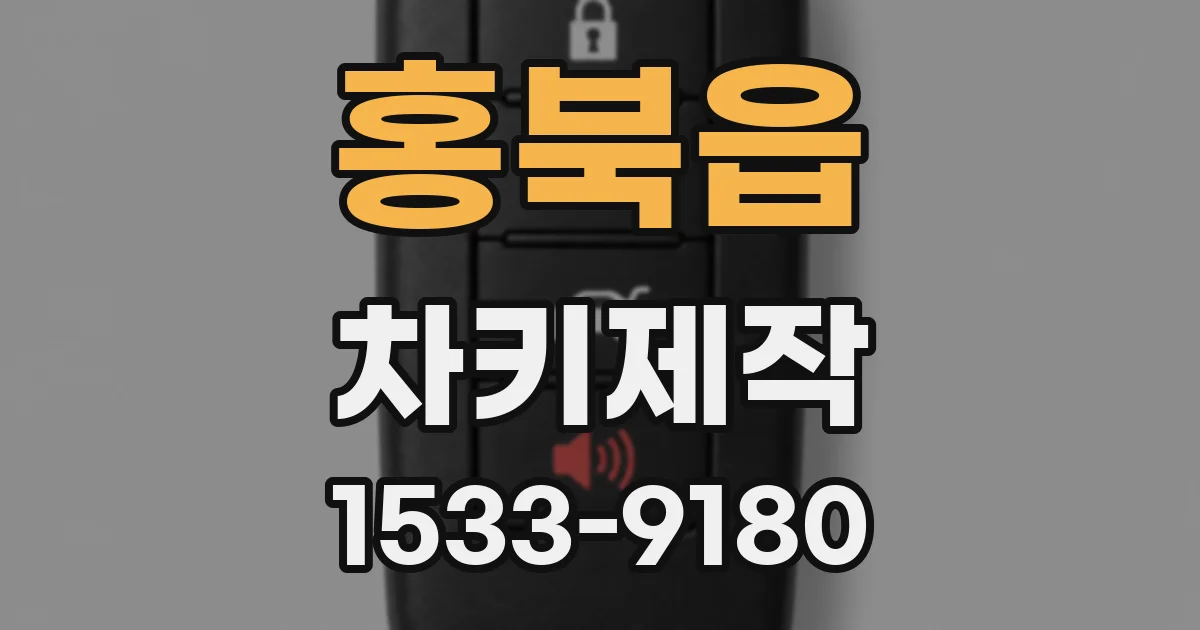 홍북읍 차키제작