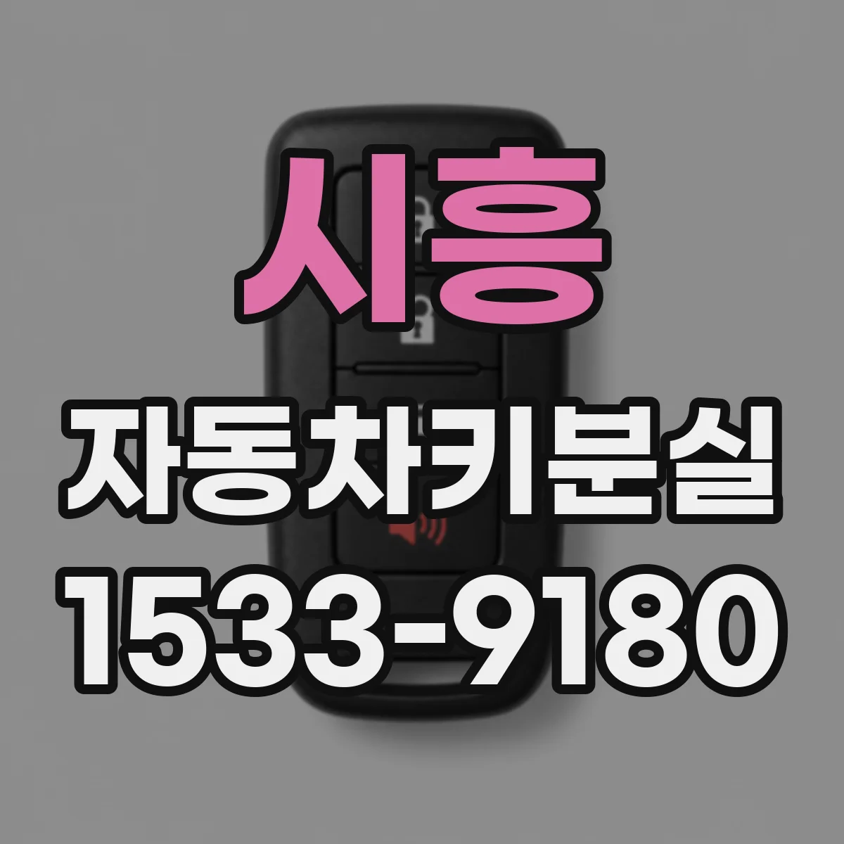 시흥 자동차키분실