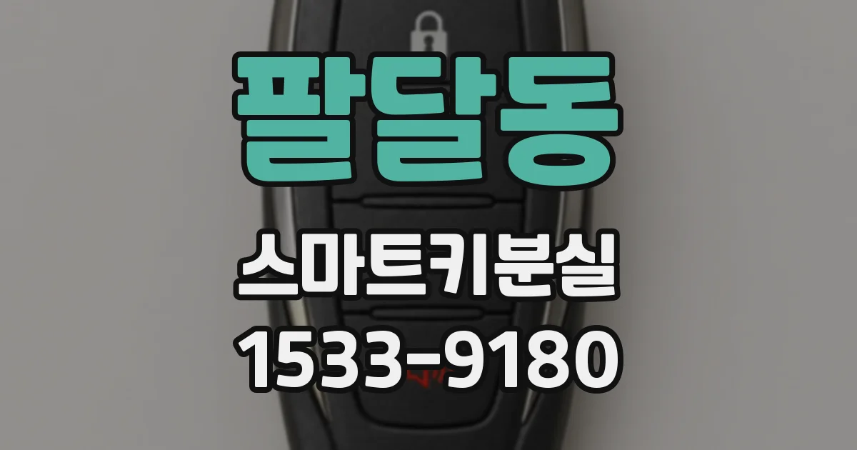 팔달동 스마트키분실