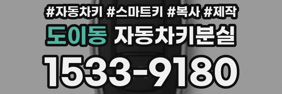 도이동 자동차키분실