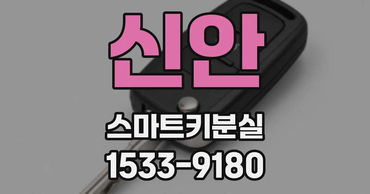 신안 스마트키분실