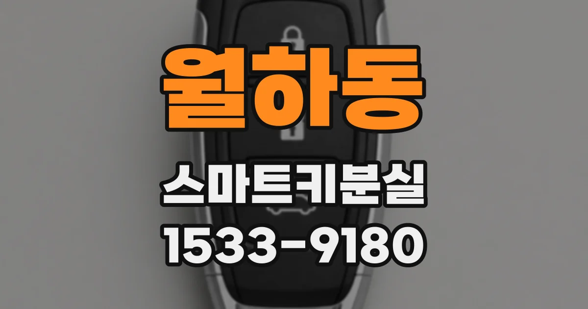 월하동 스마트키분실