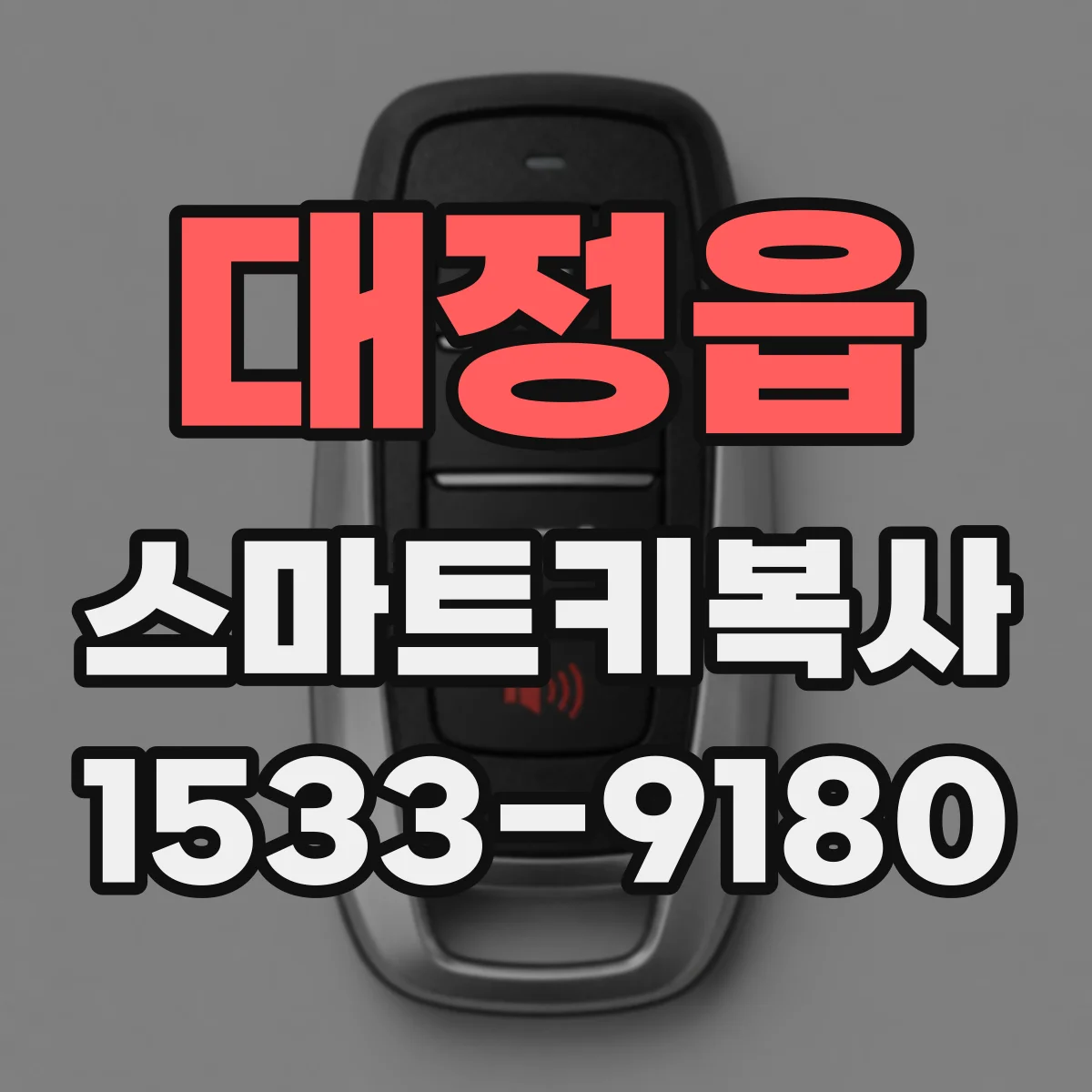대정읍 스마트키복사