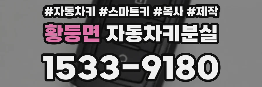 황등면 자동차키분실