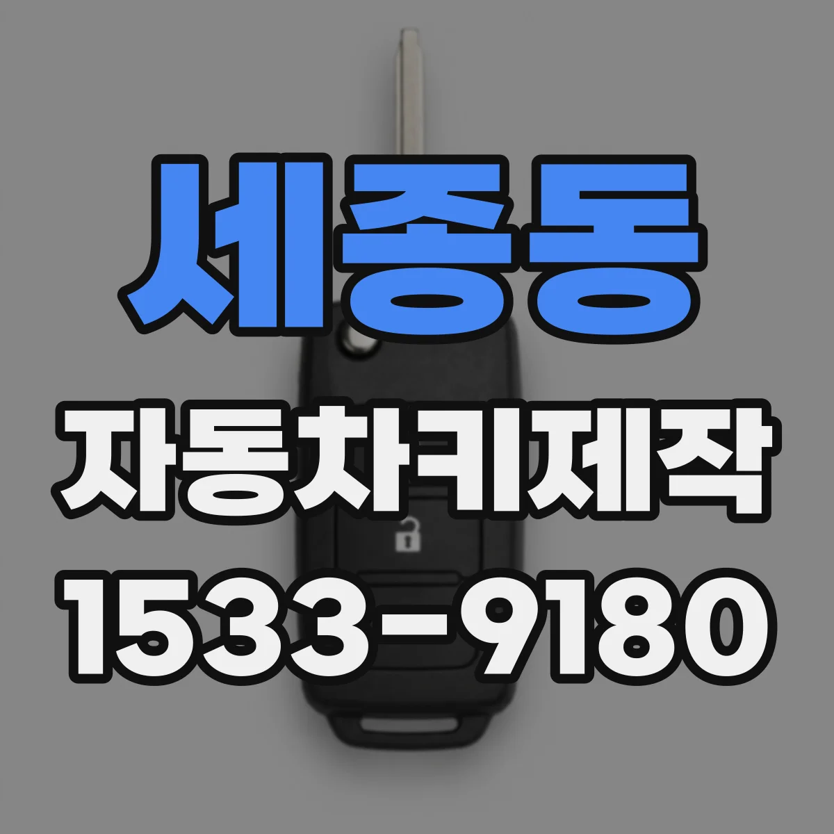세종동 자동차키제작
